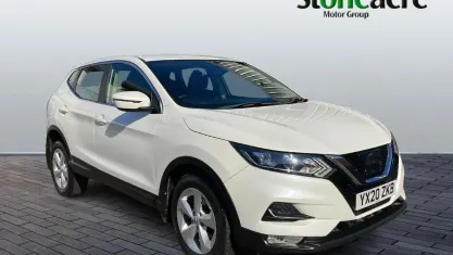 Used Nissan Qashqai Acenta Premium 116 HP (85 kW) 2020 White SUV