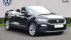 Black Used 2021 VW T-Roc Cabriolet Design Cabriolet | £18,226 (Fair price)