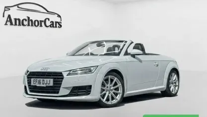 Used Audi TT Roadster Sport 230 HP (169 kW) 2016 White Cabriolet
