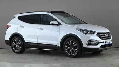Begagnad Hyundai Santa Fe Edition 200 HK (147 kW) 2017 Vit SUV