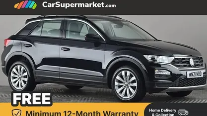 Used VW T-Roc SE 110 HP (80 kW) 2021 Black SUV