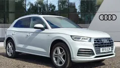 White Used 2019 Audi Q5 S-Line SUV | £21,990 (Fair price)