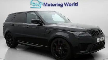 Black Used 2021 Land Rover Range Rover Sport HSE Dynamic SUV | £39,300 (Fair price)