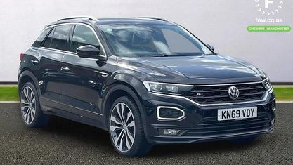 Begagnad VW T-Roc R-line 150 HK (110 kW) 2019 Svart SUV