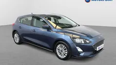 Blue Used 2019 Ford Focus Titanium Hatchback | £10,799 (Fair price)