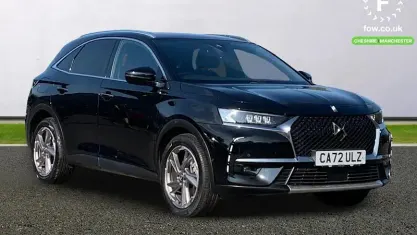 Used DS Automobiles DS7 Crossback Rivoli 225 HP (165 kW) 2022 Black SUV