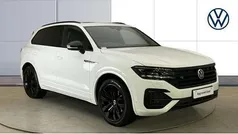 White Used 2022 VW Touareg Black Edition SUV | £40,000 (Super price)