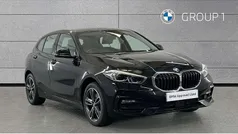 Black sapphire metallic paint Used 2022 BMW 118 Sport Line Hatchback | £19,990 (Fair price)