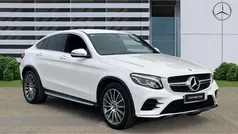 White Used 2018 Mercedes GLC250 AMG line Coupe | £27,247 (Fair price)