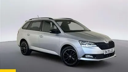 Used Skoda Fabia Monte Carlo 110 HP (80 kW) 2020 Silver Estate