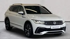 White Used 2023 VW Tiguan Allspace R-line SUV | £29,440 (Fair price)