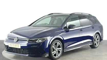 Used VW Golf VIII R-line 150 HP (110 kW) 2022 Blue Estate