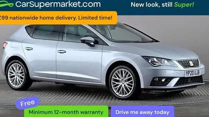 Used Seat Leon SE Dynamic 116 HP (85 kW) 2020 Silver Hatchback