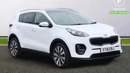 Used Kia Sportage Premium 141 HP (103 kW) 2018 White SUV