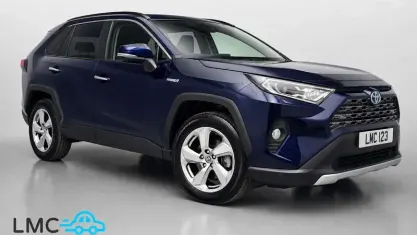 Used Toyota RAV4 Hybrid 222 HP (163 kW) 2020 Blue SUV