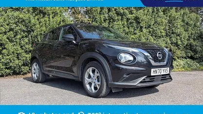 Used Nissan Juke N-Connecta 117 HP (86 kW) 2020 Black SUV