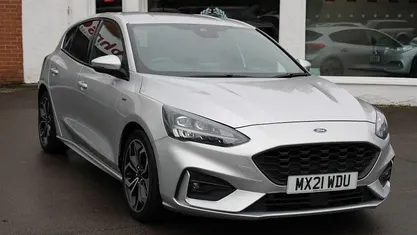 Silver Used 2020 Ford Focus ST-Line X Hatchback | £14,481 (Fair price)