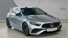 Silver Used 2024 Mercedes A35 AMG Premium Plus Hatchback | £37,980 (Fair price)