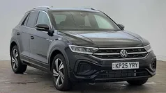 Black Used 2025 VW T-Roc R-line SUV | £27,790 (Fair price)