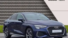 Blue Used 2021 Audi A3 S-Line Sedan | £19,995 (Fair price)