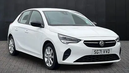 White Used 2021 Vauxhall Corsa Edition Hatchback | £10,495 (Fair price)