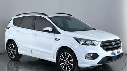 White Used 2018 Ford Kuga ST-Line SUV | £8,850 (Fair price)