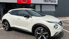 White Used 2022 Nissan Juke Tekna SUV | £16,490 (Fair price)