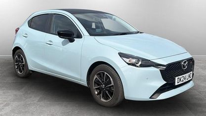 Usado Mazda 2 Homura-Aka 116 HP (85 kW) 2024 Azul Citadino