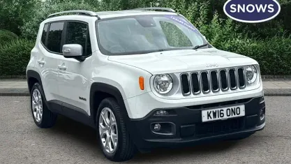 Used Jeep Renegade Limited 140 HP (102 kW) 2016 White SUV