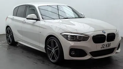 Used BMW 118 M Sport 136 HP (100 kW) 2018 White Hatchback