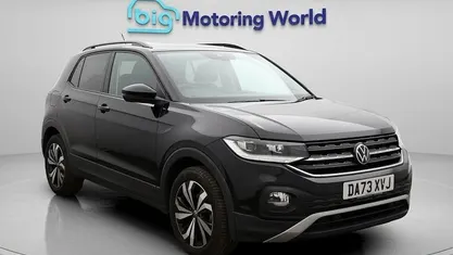 Used VW T-Cross Black Edition 110 HP (80 kW) 2023 Black SUV