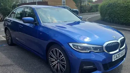 Used BMW 330e M Sport 292 HP (214 kW) 2020 Blue Sedan
