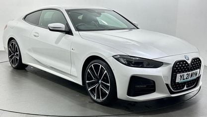 Used BMW 420 M Sport 190 HP (139 kW) 2021 White Coupe