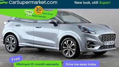 Begagnad Ford Puma ST-Line 125 HK (91 kW) 2023 Silver SUV