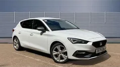 White Used 2021 Seat Leon FR Hatchback | £18,585 (Fair price)