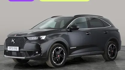 Used DS Automobiles DS7 Crossback Performance Line Plus 131 HP (96 kW) 2021 Black SUV