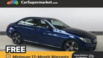 Used Mercedes C220 194 HP (142 kW) 2019 Blue Sedan