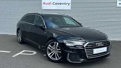 Brilliant black Used 2023 Audi A6 S-Line Estate | £31,990 (Fair price)