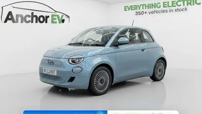 Used Fiat 500e Icon 86 kW (118 HP) 2022 Blue Hatchback