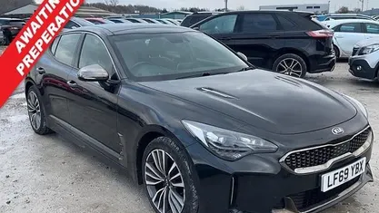 Used Kia Stinger GT-Line S 197 HP (144 kW) 2019 Black Hatchback