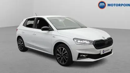 Used Skoda Fabia Monte Carlo 116 HP (85 kW) 2025 White Hatchback