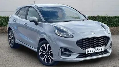 Begagnad Ford Puma ST-Line 125 HK (91 kW) 2023 Grå SUV