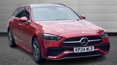 Patagonia red Used 2024 Mercedes C300e AMG Line Premium Plus Estate | £42,750 (Fair price)