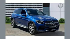 Blue Used 2022 Mercedes GLC300e AMG Line Premium Plus SUV | £38,348 (Good price)