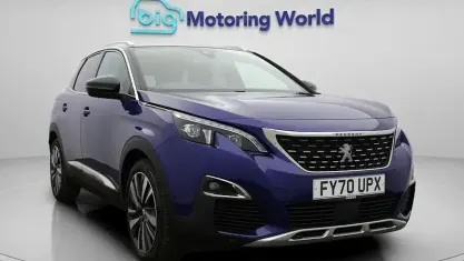 Begagnad Peugeot 3008 Premium 181 HK (133 kW) 2020 Blå SUV