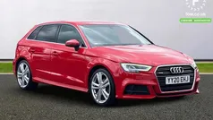 Red Used 2020 Audi A3 Sportback S-Line Hatchback | £16,899 (Fair price)