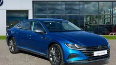 Kingfisher blue metallic Used 2024 VW Arteon Elegance Hatchback | £27,201 (Fair price)
