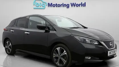 Used Nissan Leaf N-Connecta 110 kW (150 HP) 2021 Black Hatchback