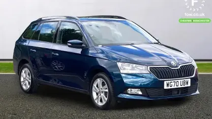 Używany Skoda Fabia SE 95 KM (69 kW) 2021 Niebieski Kombi