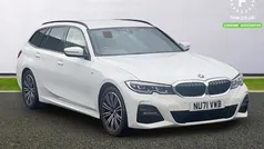 White Used 2021 BMW 320 M Sport Estate | £21,499 (Fair price)